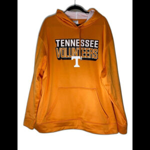 Hanes Sweatshirt Men’s Size 2XL Orange Tennessee Volunteer Pullover Hoodie